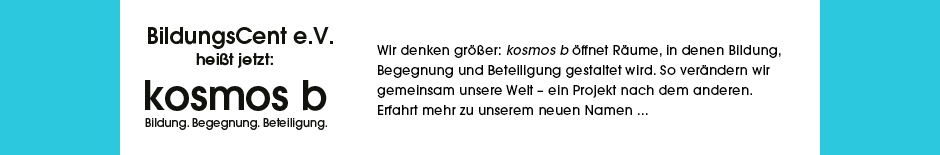 Grafik BildungsCent wird kosmos-b